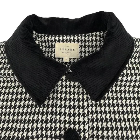 SEZANE Erwann Jacket in Houndstooth S - Picture 8 of 15